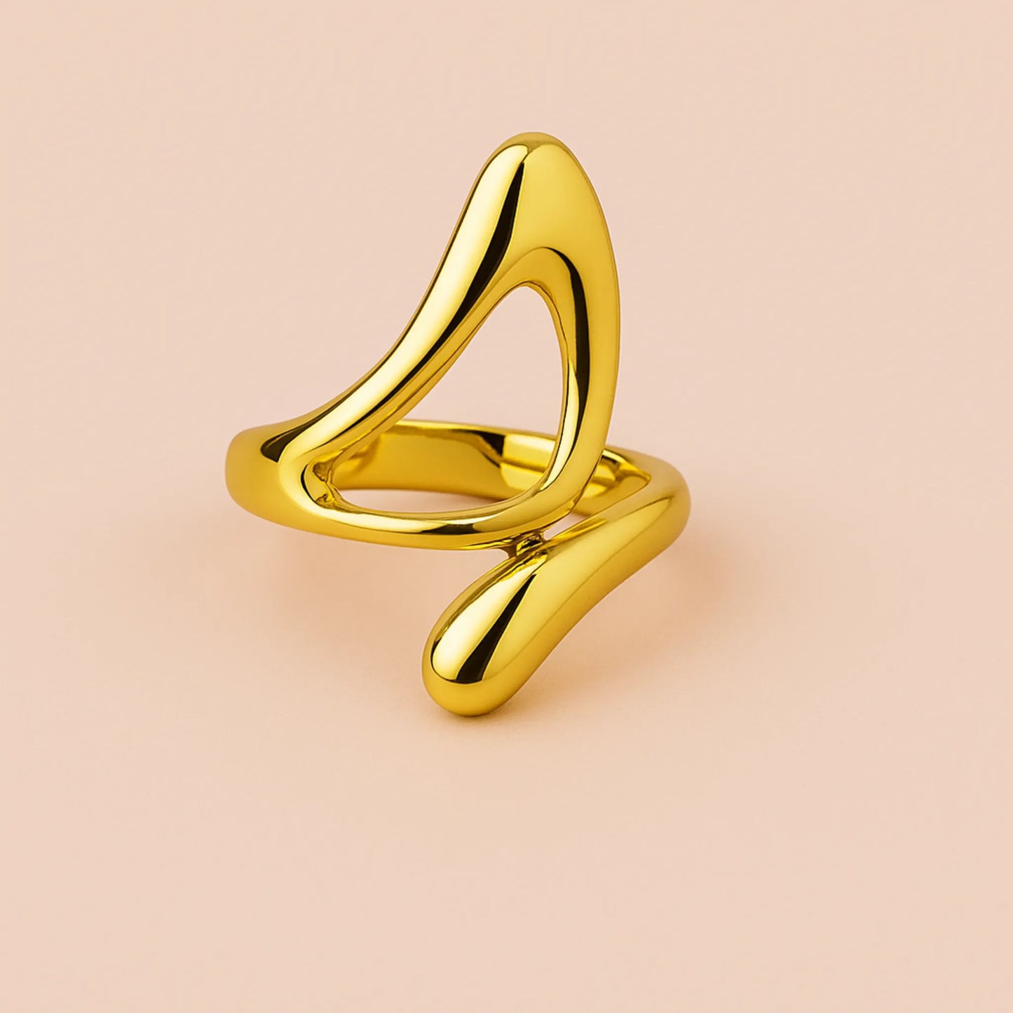 Anillo Ajustable Abstracto